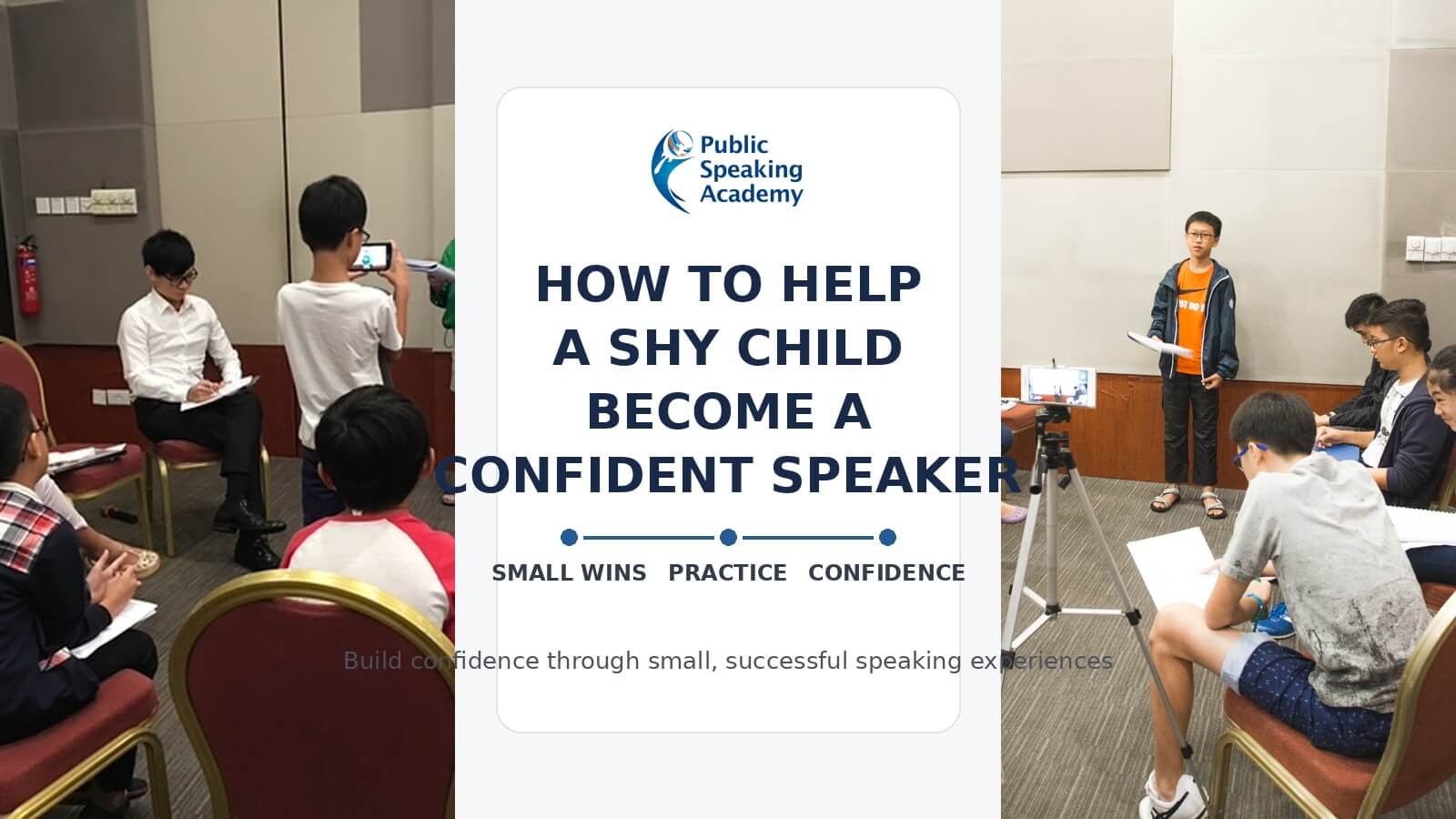 How to Help a Shy Child Become More Confident in Public Speaking