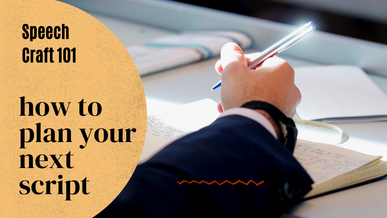 The ABCs of Planning a Speech – Mastering Your Script! - The ABCs of Planning a Speech – Mastering Your Script! For most young communicators, t